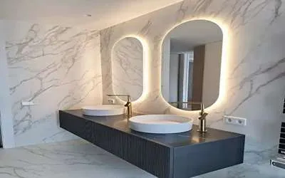 تركيب مرايات ديكورية حديثة في الرياض